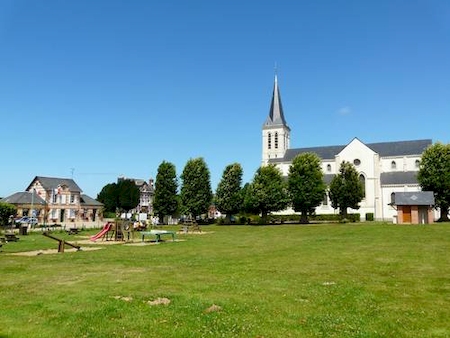 Vue du village de Froberville
