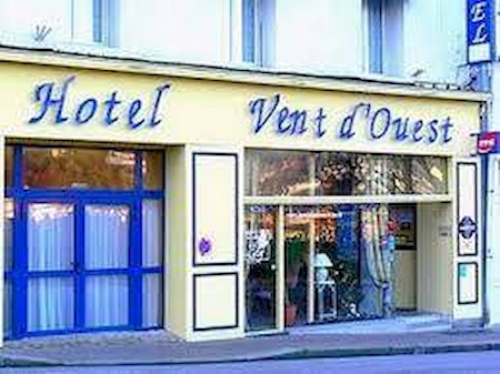 l'hôtel Vent d'Ouest de Fécamp 