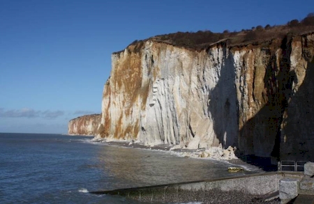 Plage des  des Grandes Dalles à Saint-Pierre-en-Port