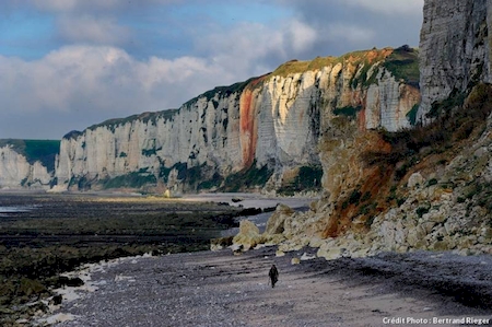 La côte d’Albâtre entre Yport et Fécamp